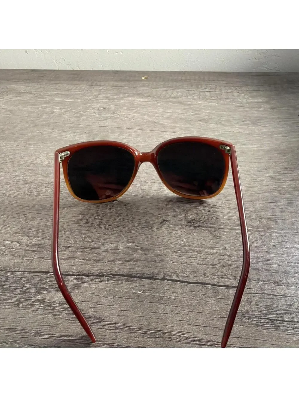 Vintage Maui Jim Sunglasses France Brown Oversized FRAMES ONLY